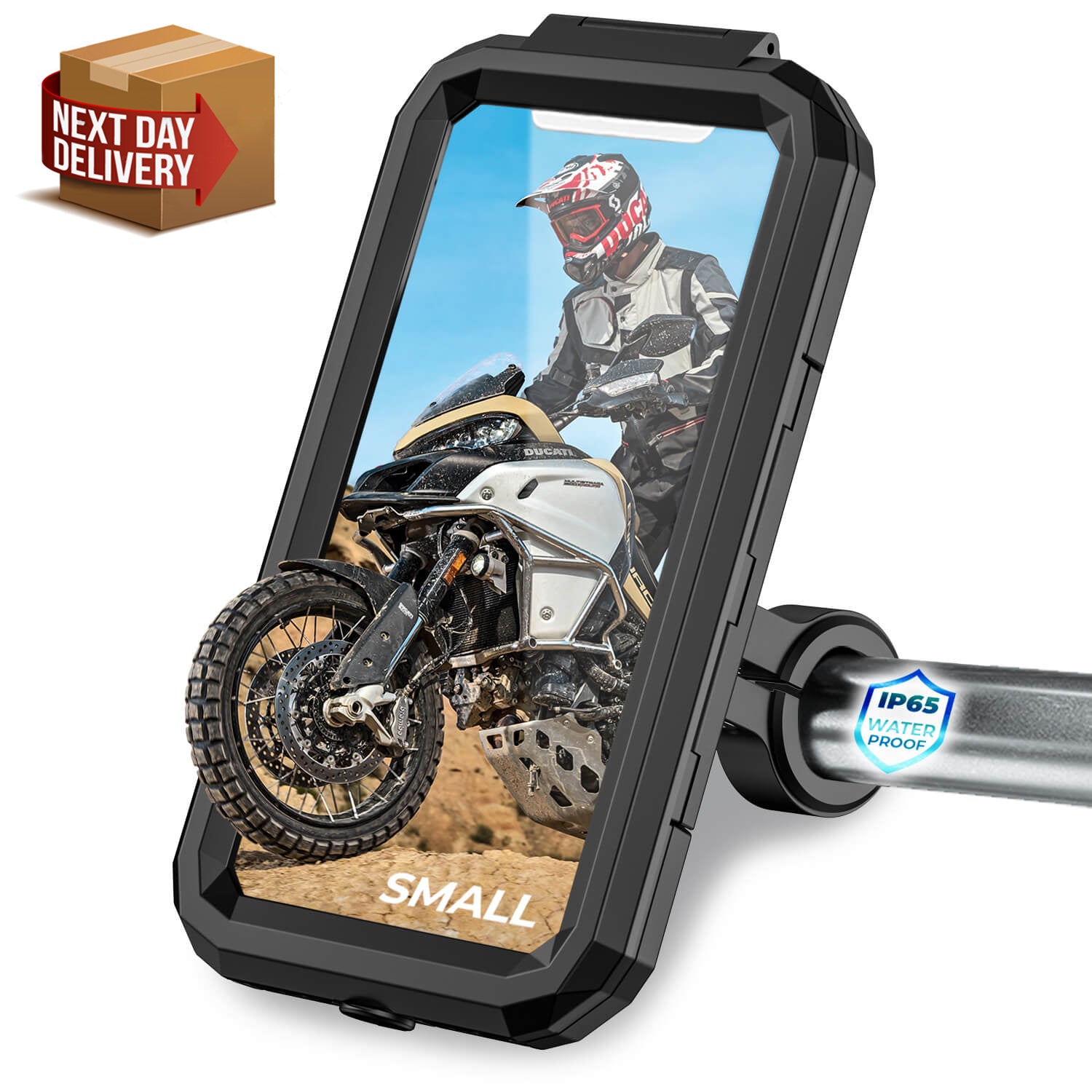 Motorcycle phone holder waterproof online